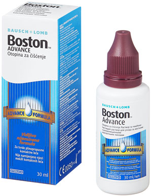 Boston Advance (Бостон Адванс) <br><h3>Раствор для ухода за жесткими газопроницаемыми контактными линзами 30 мл</h3>
