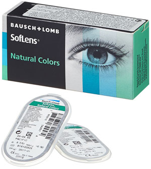SofLens® Natural Colors (Натуральные цвета)<br><h3>Мягкие контактные линзы, 2 шт</h3>